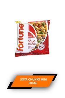 Fortune Soya Chunks Mini 50gm